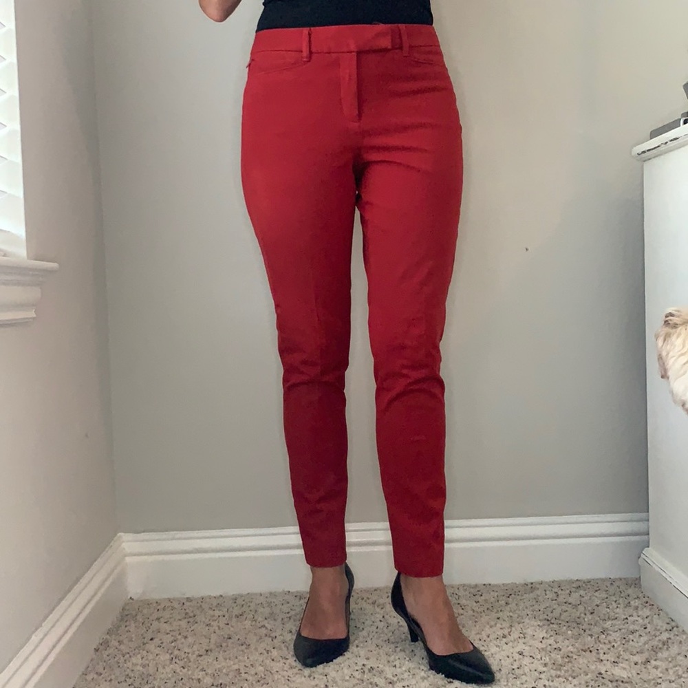 Red WHBM pants